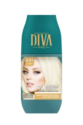 صبغ شعر ديفا بروفشينال بالكرياتين | محايد 0.01 من Diva - Thumbnail