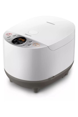 طباخ الأرز الرقمي متعددة الوظائف 10 قوائم 1,8 لتر موديل HD4515/55 من Philips - Thumbnail