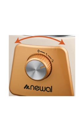 مدفأة كاربون بلون ابيض بقدرة 1200 واط موديل CHT-582/01 من Newal - Thumbnail