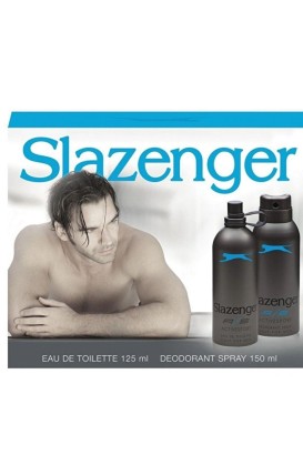 سيت عطر125 مل و معطر150مل سلازنجر رجالي mavi من Slazenger - Thumbnail