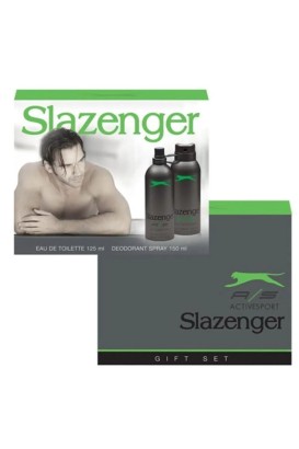 سيت عطر125 مل و معطر150مل سلازنجر رجالي Sport من Slazenger - Thumbnail