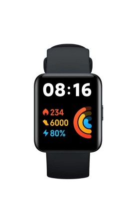 Xiaomi 1,55 İnç Redmi Watch 2 Lite GL Black Akıllı Saat - Thumbnail