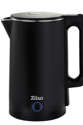 غلايه كهربائيه 1.7 لتر ZLN1147 غطاء مزدوج الجدار مزود بغطاء SS من Zilan - Thumbnail