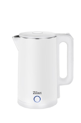 غلايه كهربائيه 1.7 لتر ZLN1147 غطاء مزدوج الجدار مزود بغطاء SS من Zilan - Thumbnail
