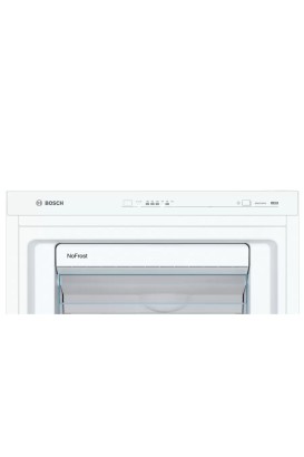 فريزر قائم 186 × 60 سم بلون أبيض موديل GSN36VW31U من Bosch - Thumbnail