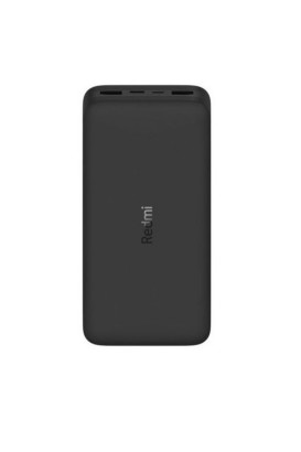 شاحن محمول تصميم ببطارية ليثيوم-ايون بسعة 20000mAh بقدرة شحن 18 واط منفذ شحن USB-A عدد 2 مع مدخل USB-C و microUSB بلون اسود من Xiaomi - Thumbnail