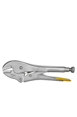 Stanley 0-84-811 225 MM Düz Çeneli Kilitleme Pensesi - Thumbnail