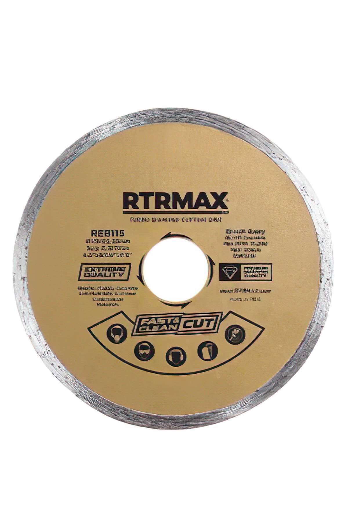 Rtrmax REB230 Kesintisiz Elmas Disk 230 x 22 MM