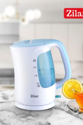 غلايه كهربائيه 2.5 لتر ZLN1673 عنصر تسخين من الفولاذ المقاوم للصدأ من Zilan - Thumbnail