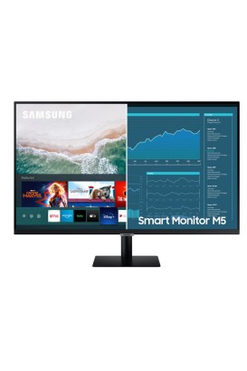 Smart TV'li Ve Dahili Hoparlörlü Samsung Bilgisayar Monitörü 27