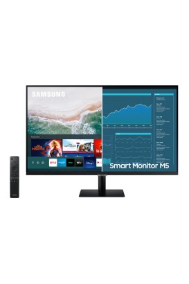 Smart TV'li Ve Dahili Hoparlörlü Samsung Bilgisayar Monitörü 27