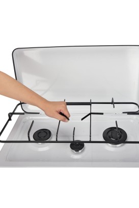 Newal HOB-203-01 Model 3 Brülörlü Set Üstü Gazlı Ocak - Thumbnail