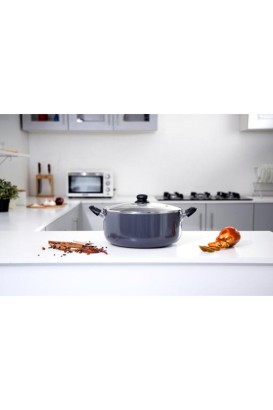 Delcasa Granit Tencere 32 Cm DC1576 - Thumbnail