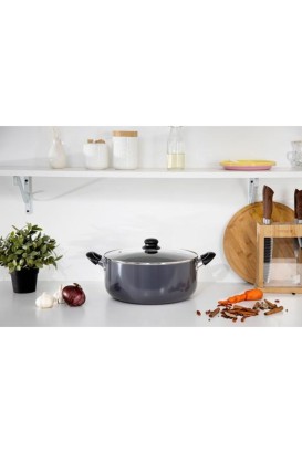 Delcasa Granit Tencere 32 Cm DC1576 - Thumbnail