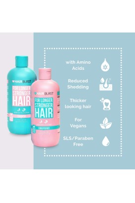 Hair Burst Uzun Ve Güçlenen Saçlar İçin Şampuan Ve Saç Kremi 350 ML - Thumbnail
