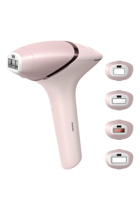 آلة إزالة الشعر مع 4 ملحقات لاسلكي بلون وردي فاتح BRI958 من Philips - Thumbnail