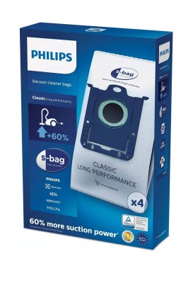 Philips FC8021 Elektrikli Süpürge Torbaları 4 Adet - Thumbnail