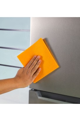 قماش من الألياف الدقيقة عدد 5 قوي وعالي الكثافة لتنظيف سهل وفعال|100% مضاد للبكتيريا RF11070 للتنظيف الفعال من Royalford - Thumbnail