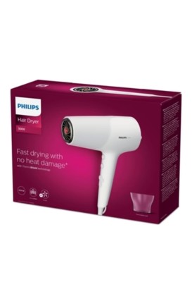 مجفف شعر فيليبس 5000 سلسلة موديل BHD500 من Philips - Thumbnail