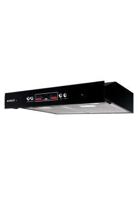 مرشحة هواء 60 سم مع فلتر كاربوني بلون اسود بقدرة 180 واط موديل HOD-3765/02 من Newal - Thumbnail