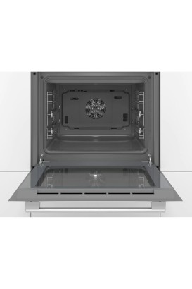 فرن كهربائي مدمج 60 x 60 سم بلون ابيض موديل HBJ558YW0Q من Bosch - Thumbnail