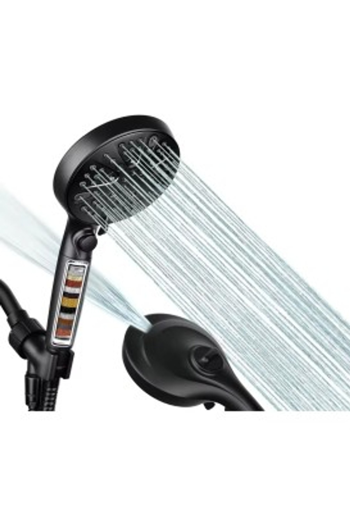 Galenpoo Shower Head 10-Function  Chrome-Plated With Filter To Remove Chlorine And Harmful Substances