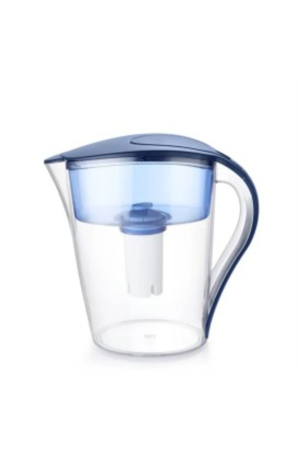 Bluetech Water Filter Pitcher With Side Handle Removes Chlorine And Heavy Metals For Cleaner, Safer Drinking Water.