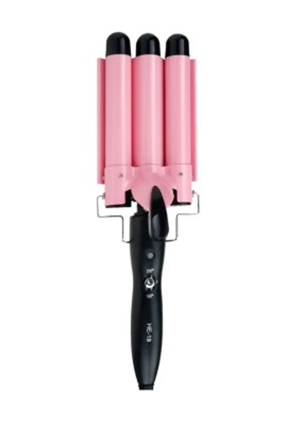Welltop Automatic Triple Barrel Hair Curler With Lcd Display