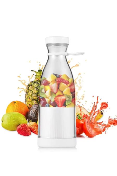 Space USB Şarjlı Taşınabilir Elektrikli Meyve Sıkacağı  Altı Bıçaklı Mini Blender