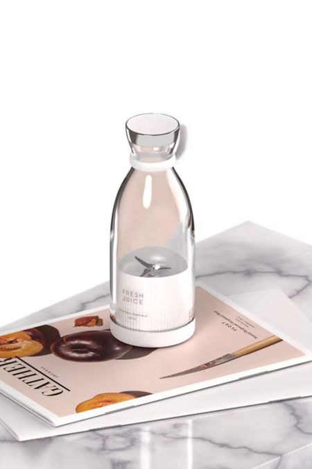 Space USB Şarjlı Taşınabilir Elektrikli Meyve Sıkacağı  Altı Bıçaklı Mini Blender
