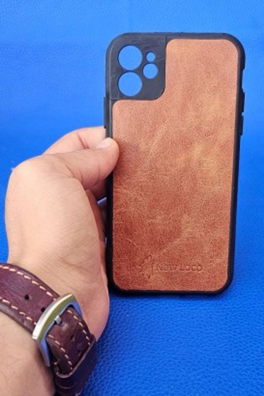 New Loco Hakiki Deri iPhone 11 Kılıfı