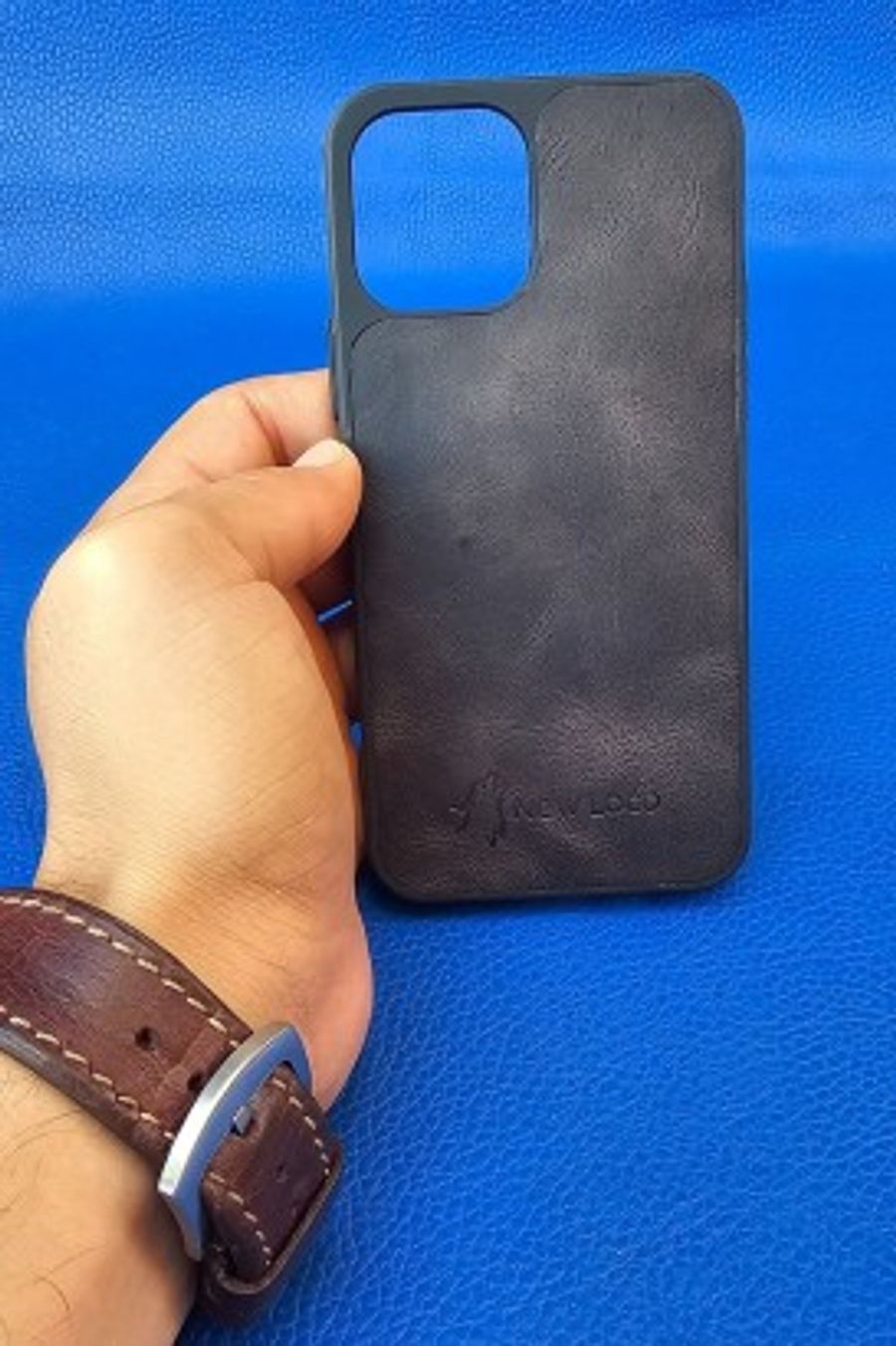 New Loco Hakiki Deri iPhone 12 Kılıfı