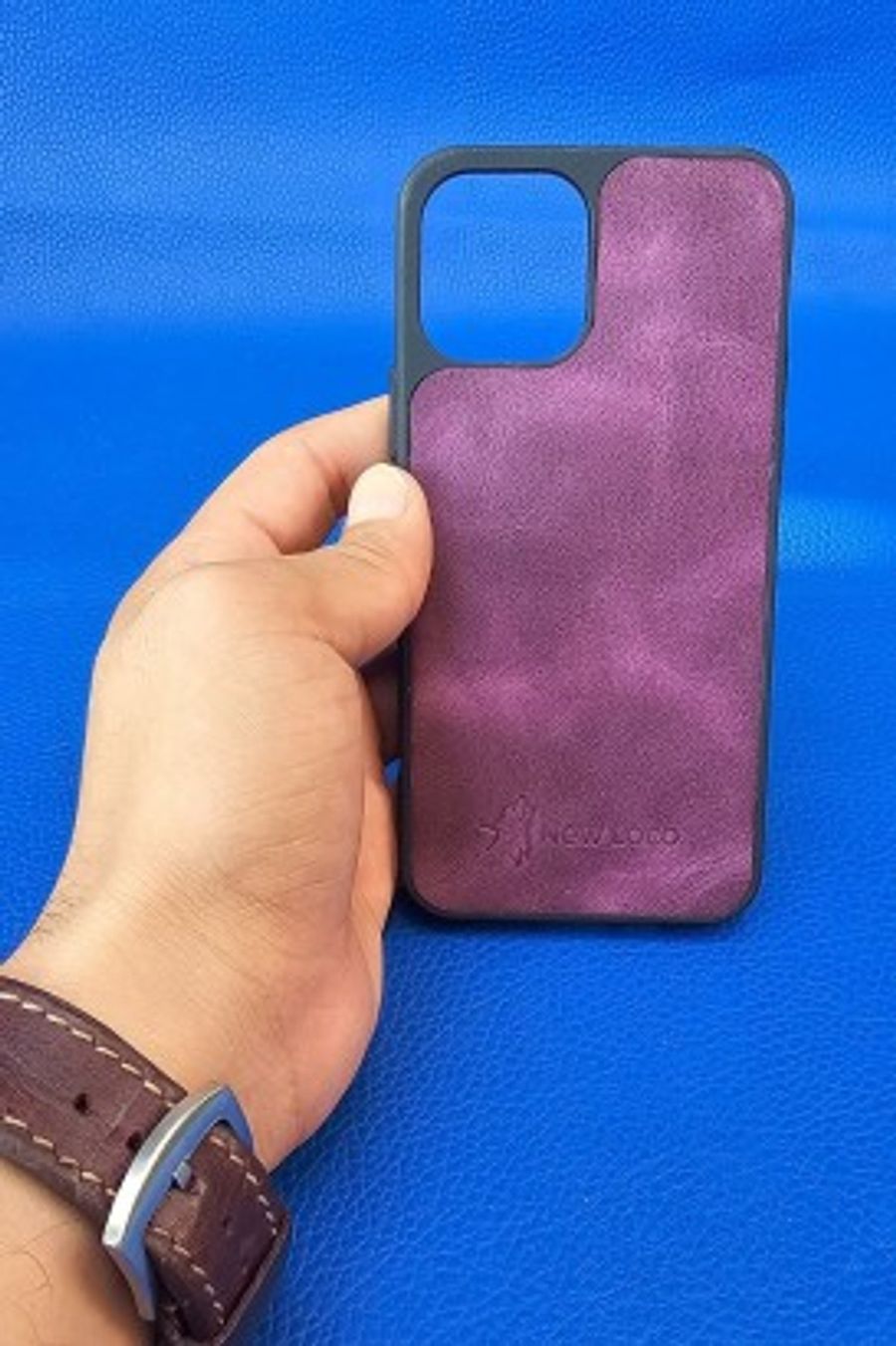 New Loco Hakiki Deri iPhone 12 Kılıfı