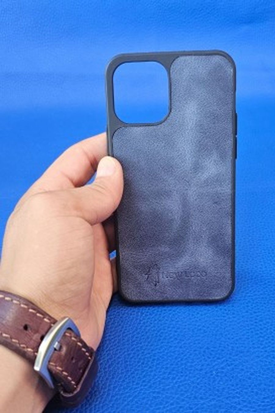 New Loco Hakiki Deri iPhone 12 Kılıfı