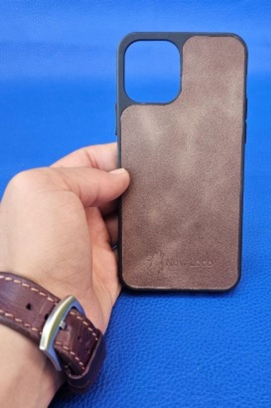 New Loco Hakiki Deri iPhone 12 Kılıfı