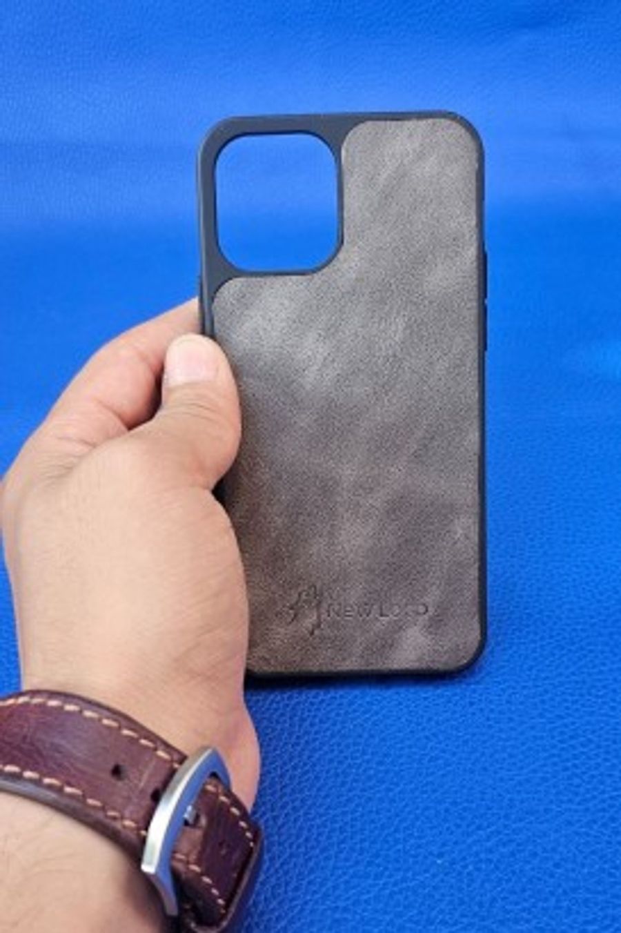 New Loco Hakiki Deri iPhone 12 Kılıfı