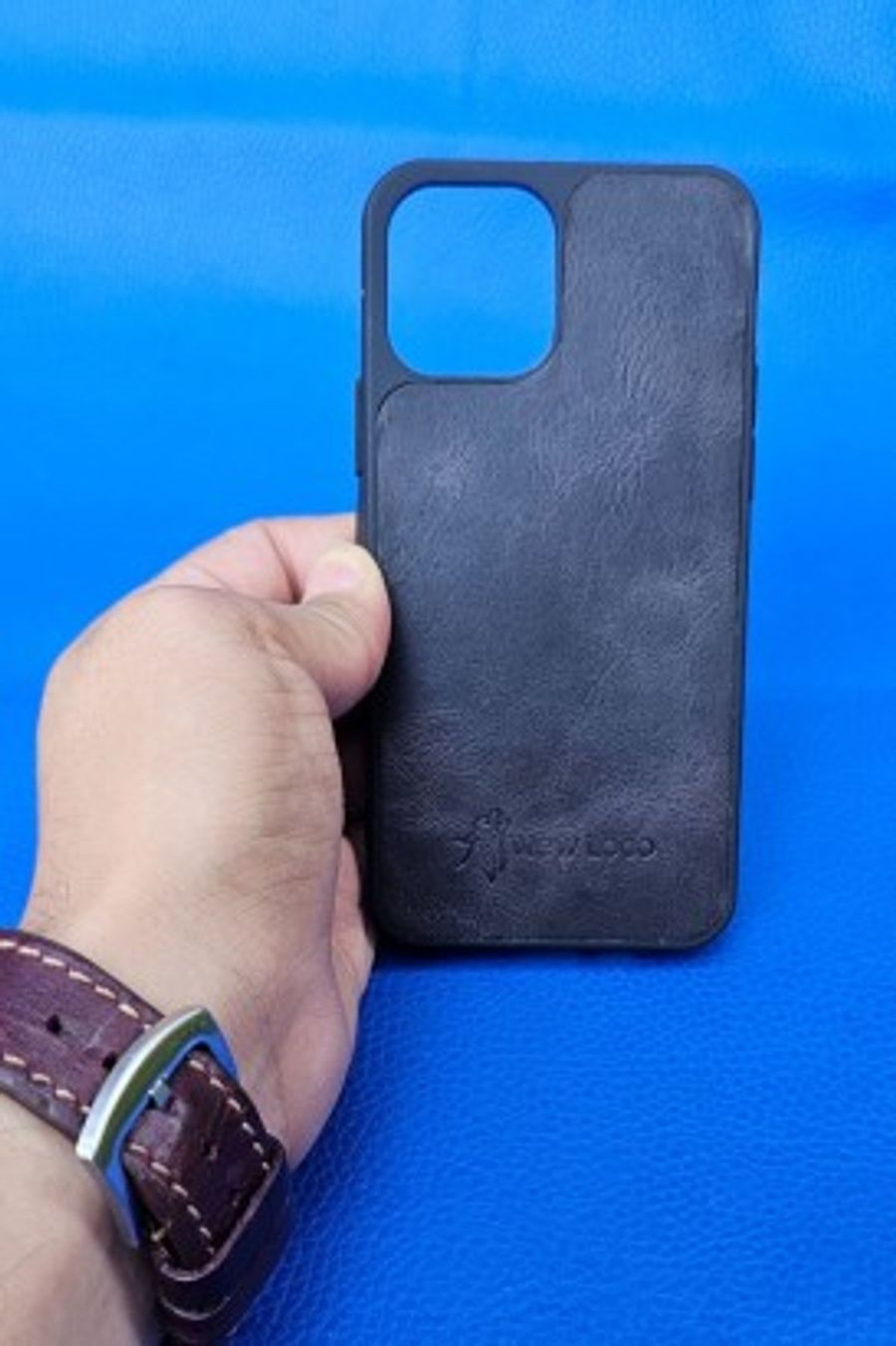 New Loco Hakiki Deri iPhone 12 Pro Kılıfı