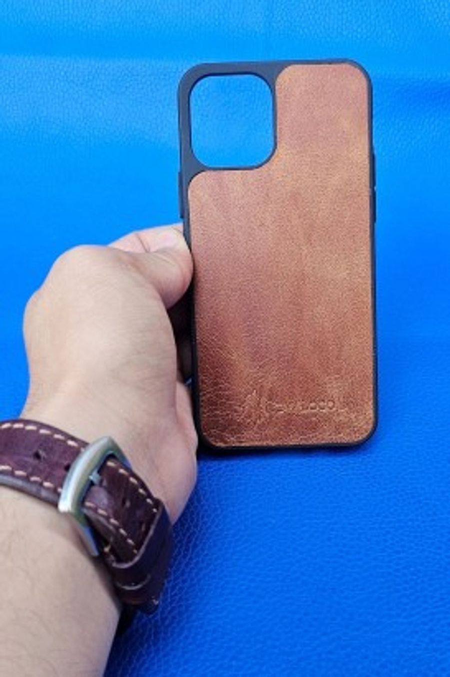 New Loco Hakiki Deri iPhone 12 Pro Kılıfı