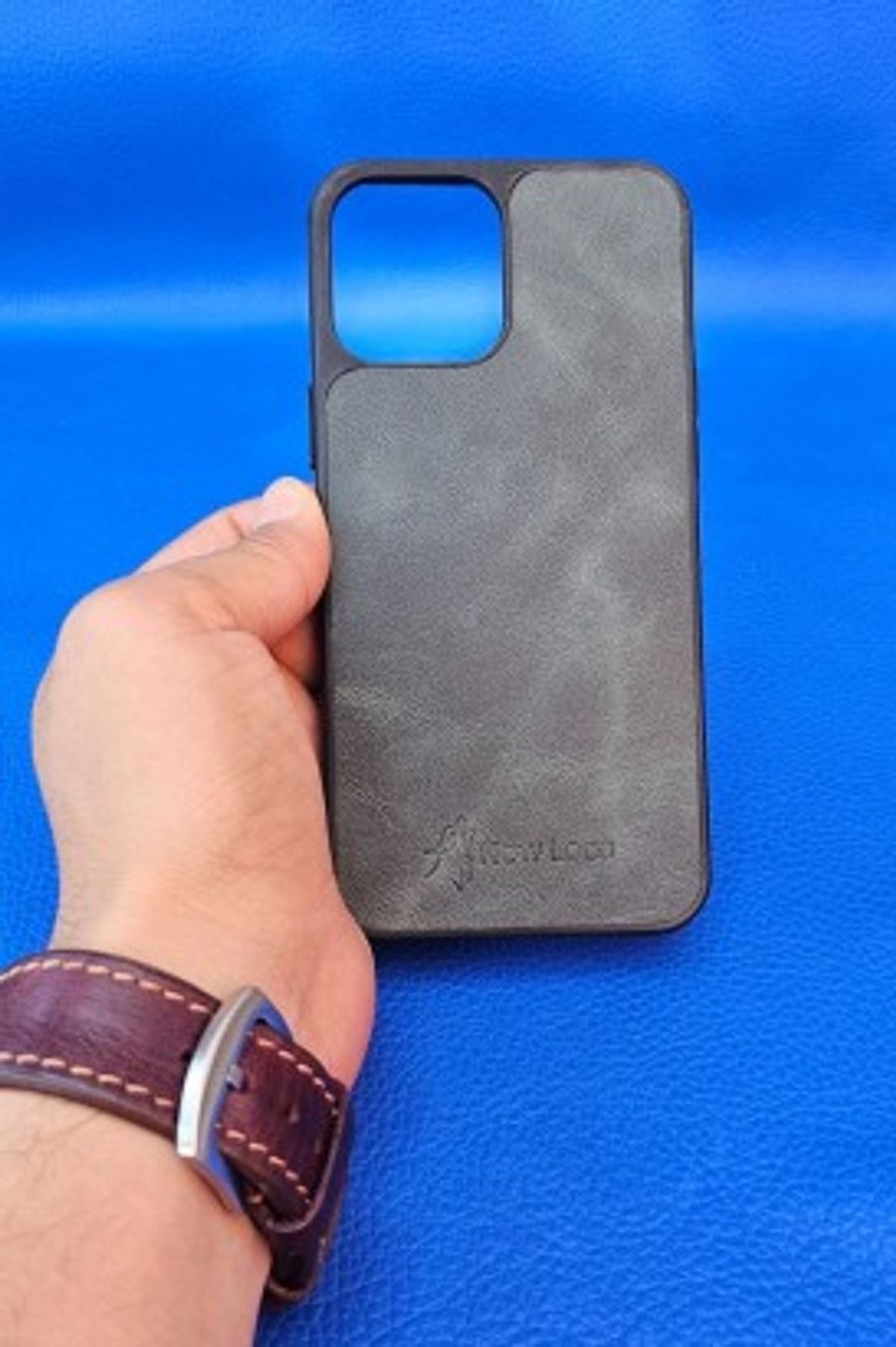 New Loco Hakiki Deri iPhone 12 Pro Max Kılıfı