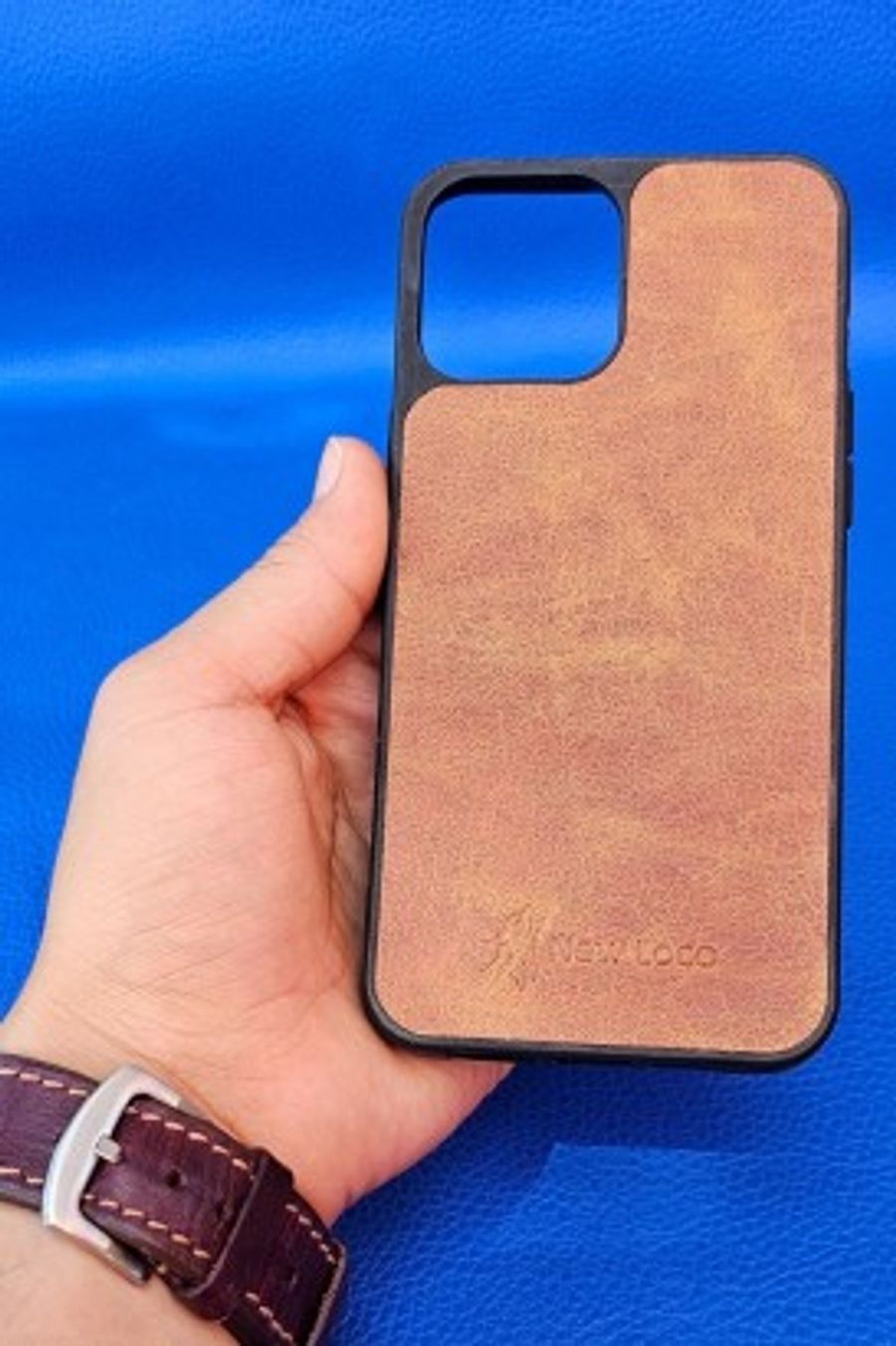 New Loco Hakiki Deri iPhone 12 Pro Max Kılıfı
