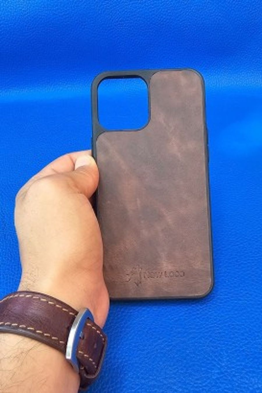 New Loco Hakiki Deri iPhone 12 Pro Max Kılıfı
