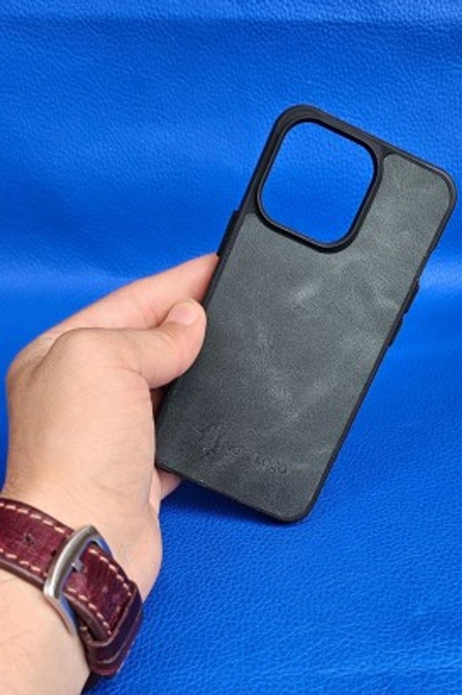 New Loco Hakiki Deri iPhone 13 Pro Kılıfı