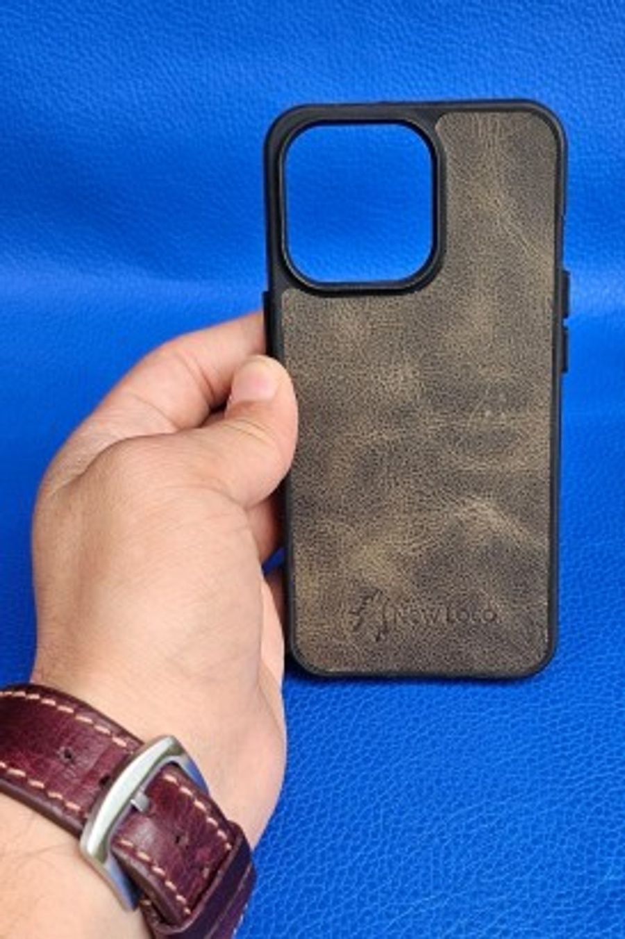 New Loco Hakiki Deri iPhone 13 Pro Kılıfı