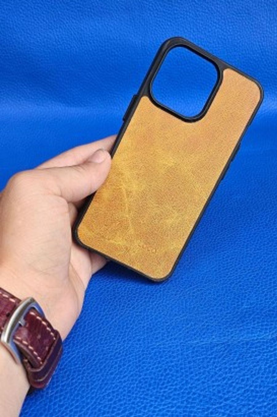 New Loco Hakiki Deri iPhone 13 Pro Kılıfı
