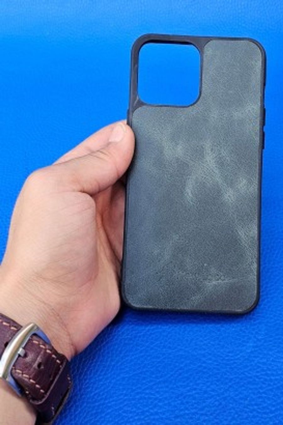 New Loco Hakiki Deri iPhone 13 Pro Max Kılıfı