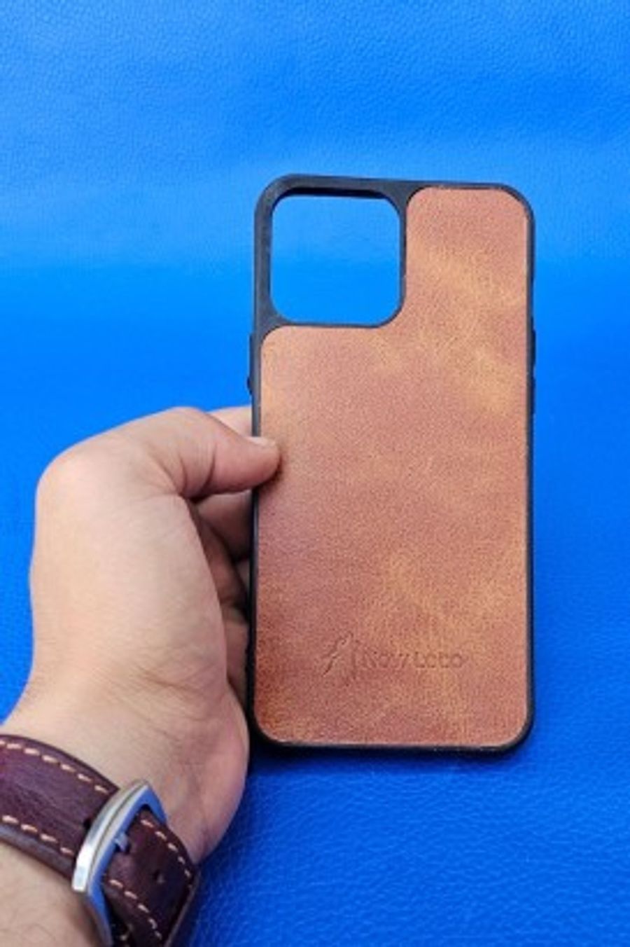 New Loco Hakiki Deri iPhone 13 Pro Max Kılıfı