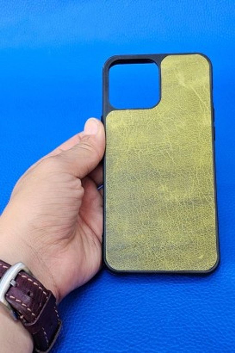 New Loco Hakiki Deri iPhone 13 Pro Max Kılıfı