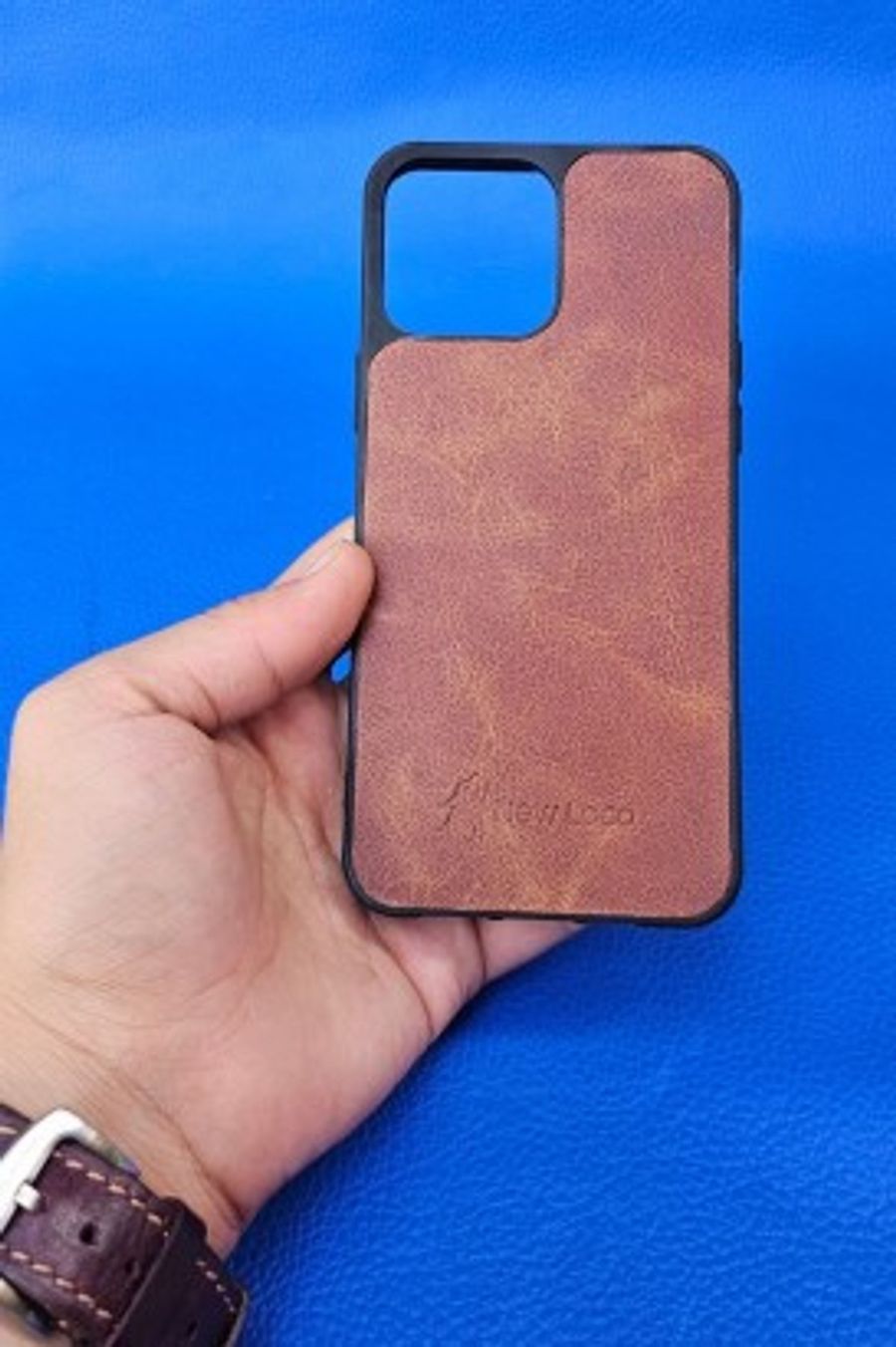 New Loco Hakiki Deri iPhone 13 Pro Max Kılıfı