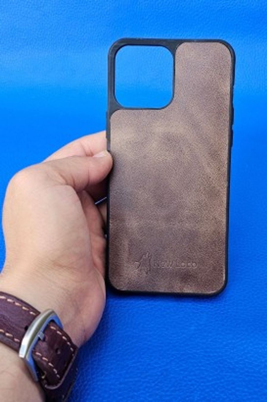 New Loco Hakiki Deri iPhone 13 Pro Max Kılıfı