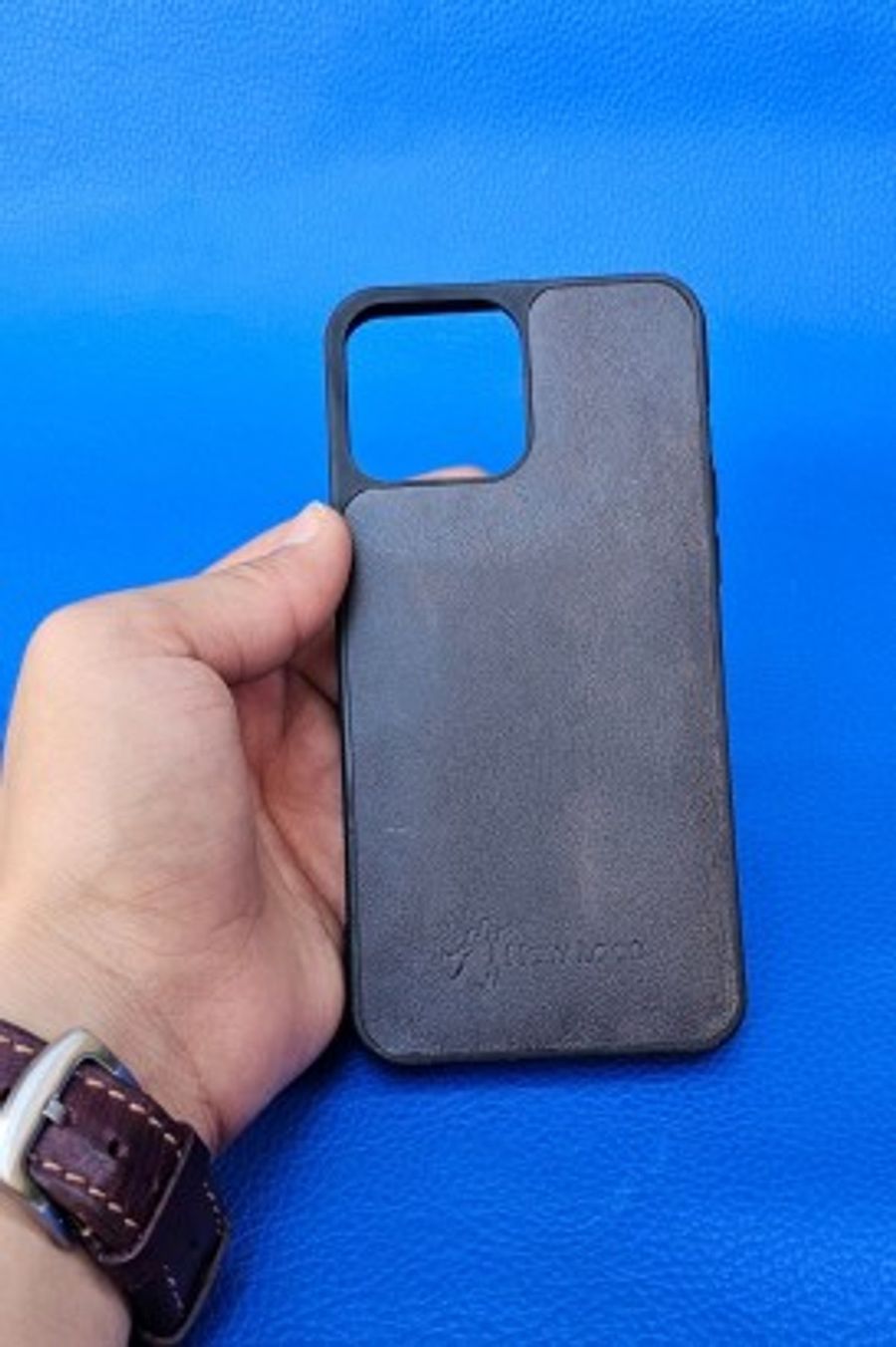 New Loco Hakiki Deri iPhone 13 Pro Max Kılıfı